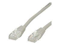Patchkabel Cat6 VALUE UTP 50cm grau