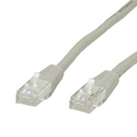 Patchkabel Cat6 VALUE UTP 50cm grau