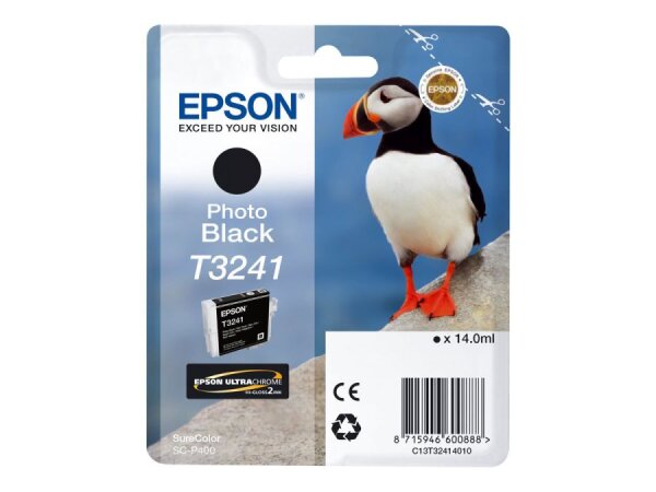 EPSON T3241 Schwarz Tintenpatrone