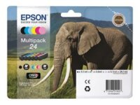 EPSON 24 Multipack 6er Pack Schwarz, Gelb, Cyan, Magenta,...