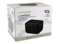 LC-POWER LC-DOCK-U3-III, schwarz, USB 3.0, 2,5"...