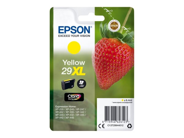 EPSON 29XL XL Gelb Tintenpatrone