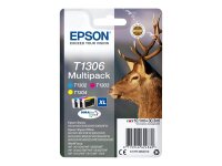 EPSON T1306 Multipack 3er Pack XL Gelb, Cyan, Magenta...