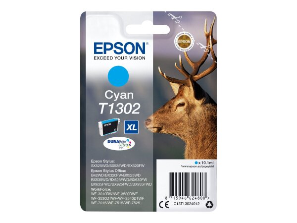 EPSON T1302 Cyan Tintenpatrone  ( C13T13024012 )