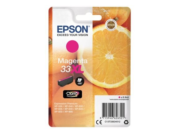 EPSON 33XL XL Magenta Tintenpatrone