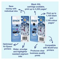EPSON 27XXL XL Schwarz Tintenpatrone