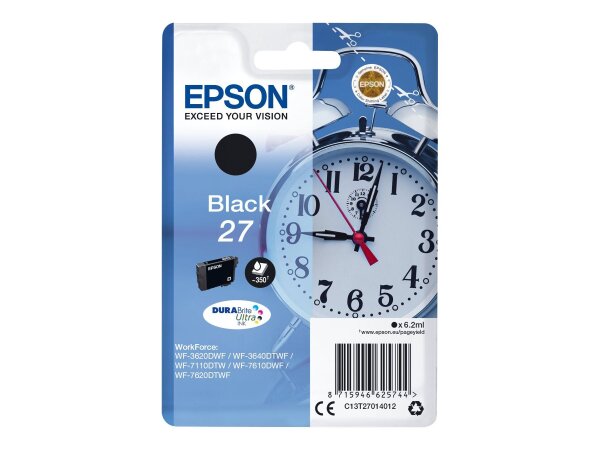 EPSON 27 Schwarz Tintenpatrone
