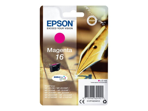 EPSON 16 Magenta Tintenpatrone  ( C13T16234012 )