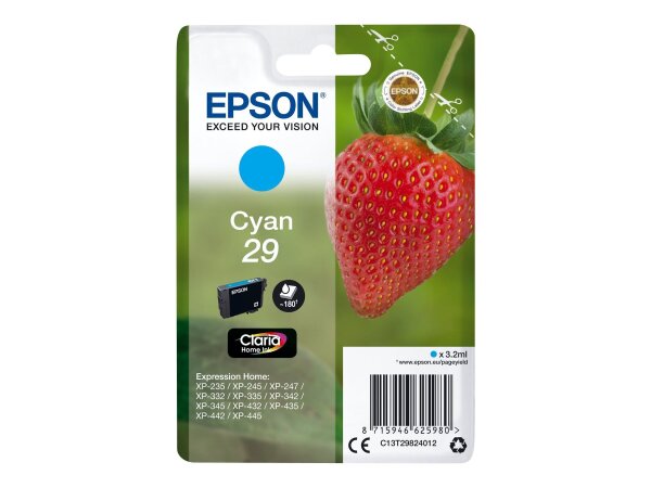 EPSON 29 Cyan Tintenpatrone