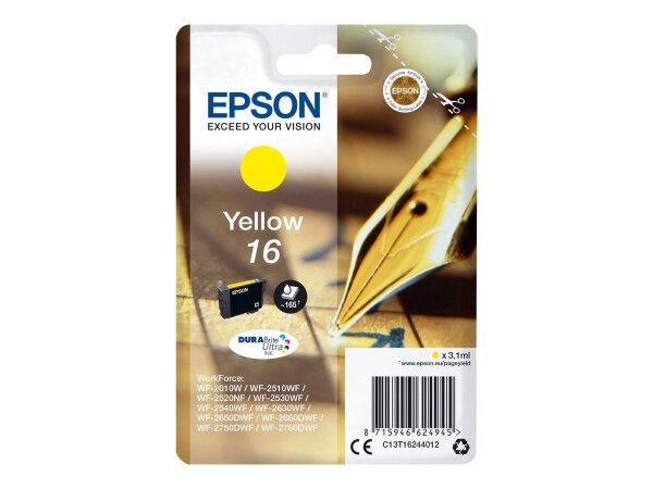 EPSON 16 Gelb Tintenpatrone  ( C13T16244012 )