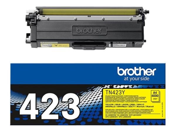 BROTHER TN423Y Jumbo Yield Gelb Tonerpatrone