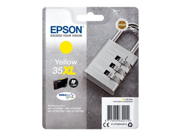 EPSON 35XL XL Gelb Tintenpatrone