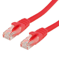 VALUE UTP-Patchkabel Kat.6A, rot, 5,0 m