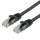 VALUE UTP-Patchkabel Kat.6A, schwarz, 5,0 m