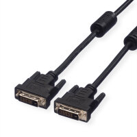 VALUE Monitorkabel DVI, DVI ST-ST (24+1) dual link 3,0m