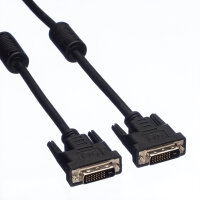 VALUE Monitorkabel DVI, DVI ST-ST (24+1) dual link 3,0m