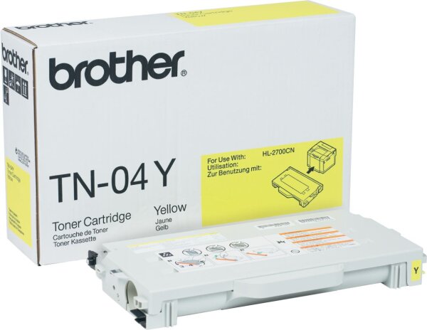 BROTHER TN04Y - Gelb - Original - Tonerpatrone - für Brother HL-2700CN, HL-2700CNLT, MFC-9420CN, MFC