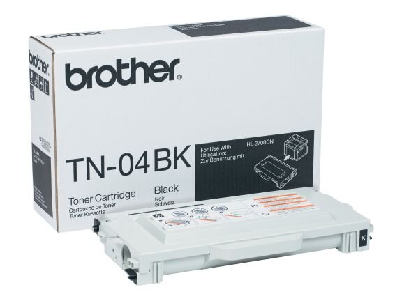 BROTHER TN04BK - Tonerpatrone - 1 x Schwarz - 10000 Seiten (TN-04BK)  ( TN-04BK )