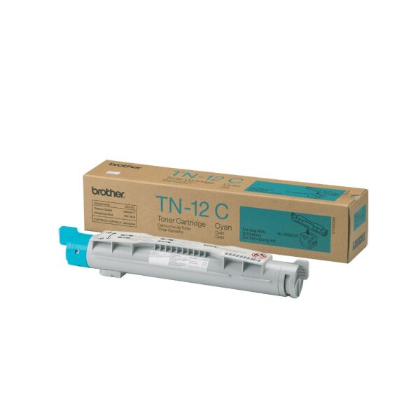 BROTHER TN12C - Tonerpatrone - 1 x Cyan - 6000 Seiten (TN-12C)  ( TN-12C )