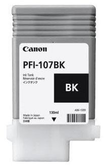 CANON PFI 107 BK Photo schwarz Tintenbehälter  ( CF6705B001AA )