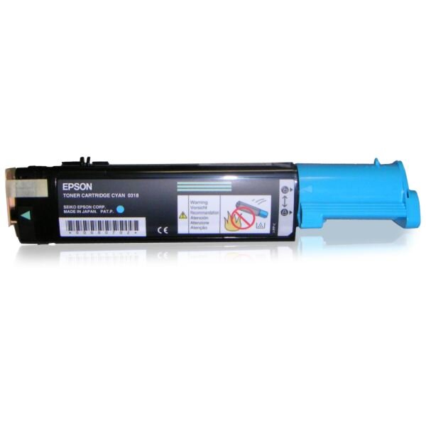 EPSON C13S050318 - Tonerpatrone - 1 x Cyan - für AcuLaser C1100, CX21NF (SO50318  ( SO50318 )