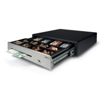 SAFESCAN HD-4141S - Cash Drawer - Schwarz, Silber (132-0426)  ( 132-0426 )