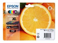 EPSON 33XL Multipack 5er Pack XL Schwarz, Gelb, Cyan,...