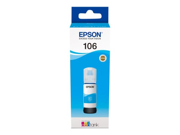 EPSON 106 Cyan Tintenbehälter