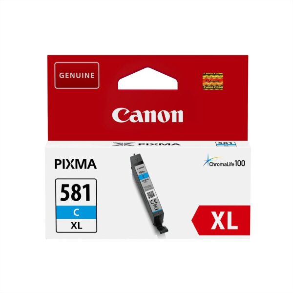 CANON CLI 581C XL Größe XL Cyan Tintenbehälter  ( 2049C001 )