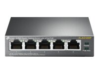 TP-LINK 5-Port Gigabit Desktop Switch with  4-Port PoE 56...