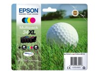 EPSON 34XL 4er Pack XL Schwarz, Gelb, Cyan, Magenta...