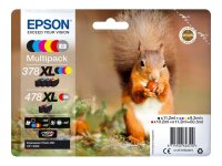 EPSON 478XL Multipack 6er Pack Grau, Schwarz, Gelb, Cyan,...