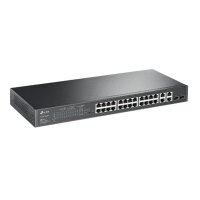 TP-LINK JetStream™ 24-Port 10/100 Mbps + 4-Port...