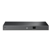 TP-LINK JetStream™ 24-Port 10/100 Mbps + 4-Port Gigabit Smart Switch with 24-Por  ( TL-SL2428P )