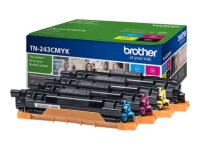 BROTHER Multipack 4-Farben (je Farbe ca. 1.000 Seiten gemäß ISO/IEC19798)  ( TN243CMYK )