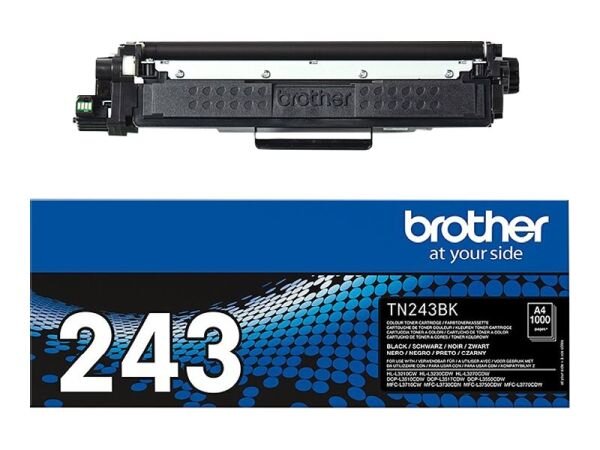 BROTHER Toner Schwarz (ca. 1.000 Seiten gemäß ISO/IEC 19798)  ( TN243BK )