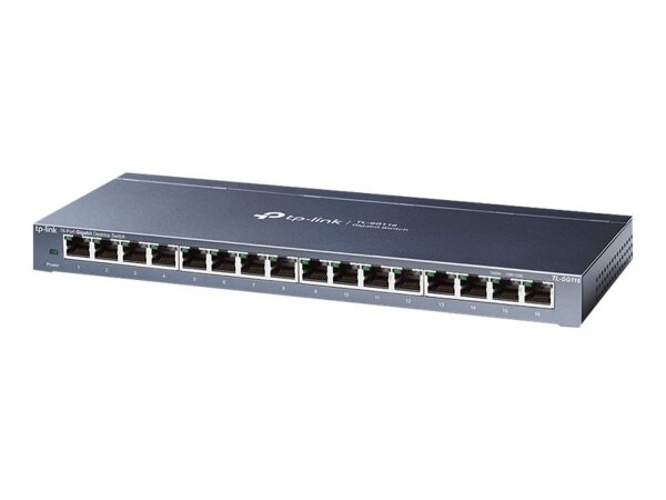 TP-LINK 16-Port Gigabit Desktop Switch RJ45 Ports Desktop Steel Case  ( TL-SG116 )