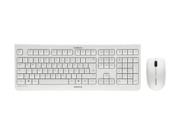 CHERRY DW 3000 Keyboard and Mouse Set - PALE GREY - USB (DE)