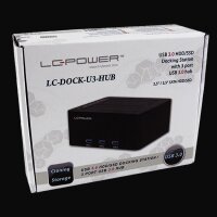 LC-POWER Dockingstation LC-Power USB 3.0 2-Bay...