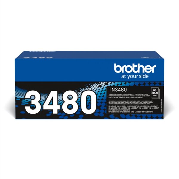 BROTHER TN3480 Schwarz Tonerpatrone