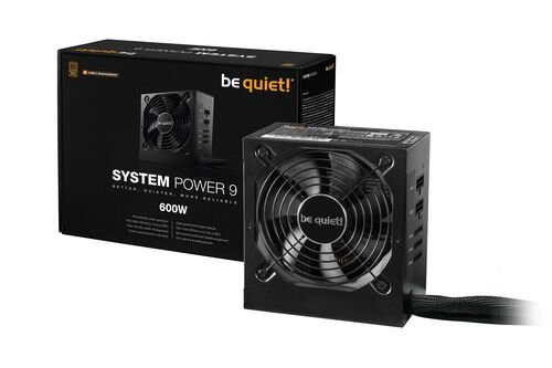 BE QUIET quiet! System Power 9 CM 600W ATX24  ( BN302 )