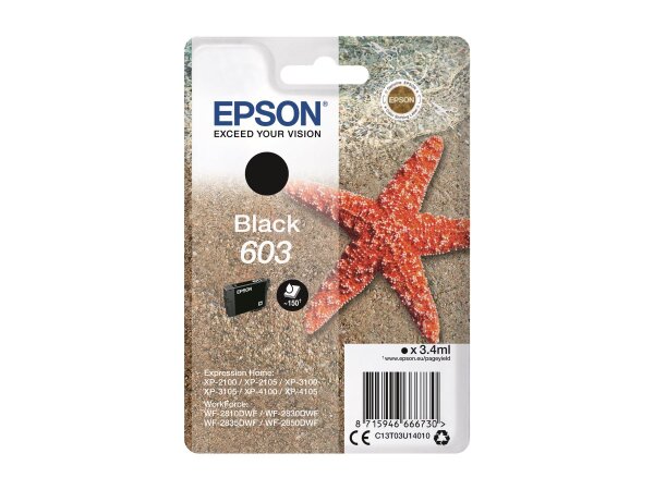 EPSON Tinte schwarz            3.4ml