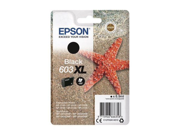 EPSON Tinte schwarz            8.9ml