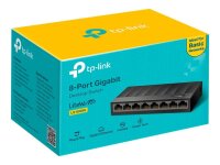 TP-LINK LiteWave 8-Port Gigabit Desktop Switch Plastic Case  ( LS1008G )