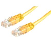 VALUE Patchkabel UTP Cat6 100cm gelb