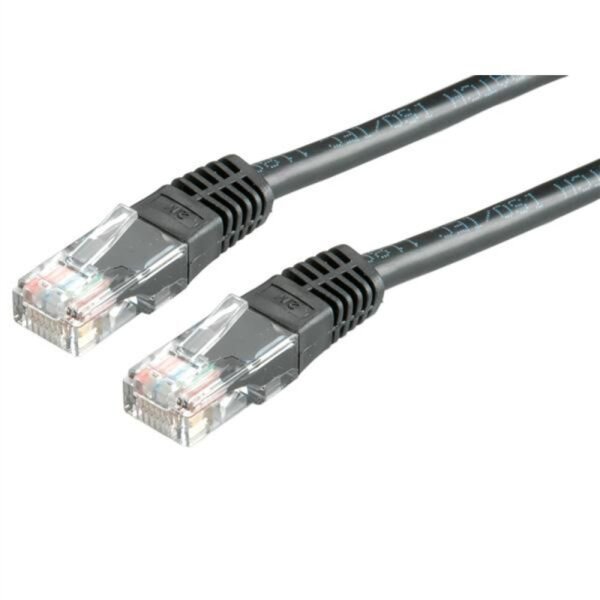 VALUE Patchkabel UTP Cat6 100cm schwarz