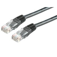 VALUE Patchkabel UTP Cat6 100cm schwarz