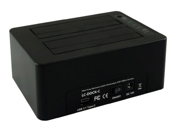 LC-POWER Dockingstation USB 3.1 1x 6,3cm SATA-HDD/SSD  ( LC-DOCK-C )