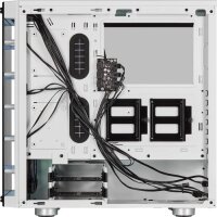 CORSAIR Midi Crystal 465X Tempered Glass Smart Case (W)  ( CC-9011189-WW )