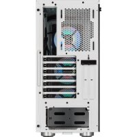 CORSAIR Midi Crystal 465X Tempered Glass Smart Case (W)  ( CC-9011189-WW )